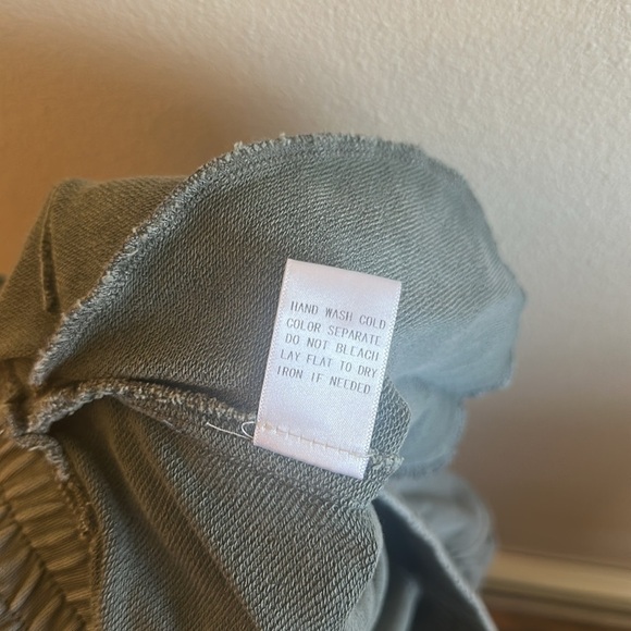 Lelis Collection Cargo Pants Pull On Charcoal Wide Leg Womens Size Large - Picture 11 of 12